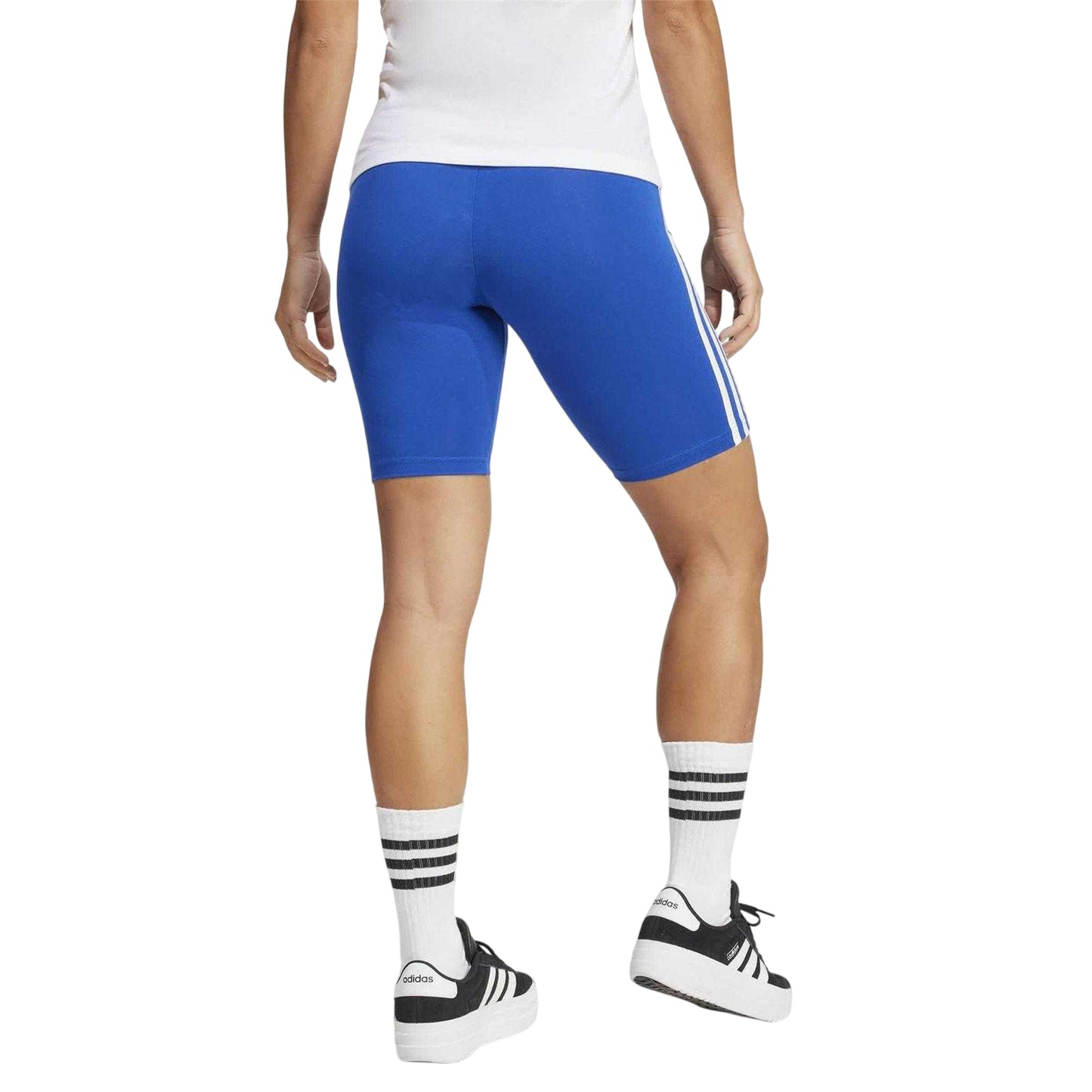 Collegiate Blue - Back - Adidas Womens-Ladies Real Madrid CF Base Layer Shorts