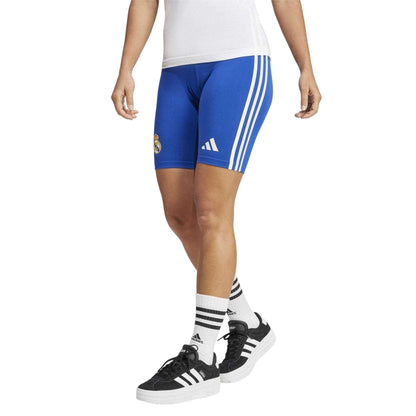 Collegiate Blue - Side - Adidas Womens-Ladies Real Madrid CF Base Layer Shorts