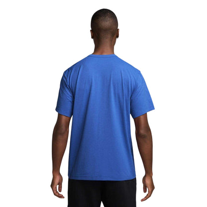 Blue - Back - Nike Mens Hyverse Dri-FIT T-Shirt