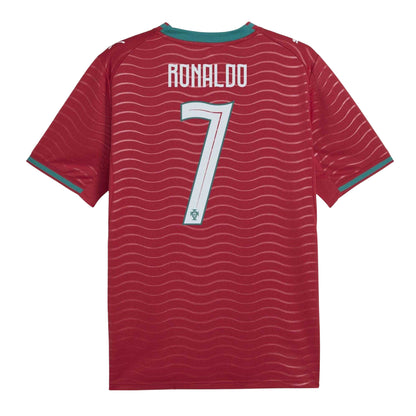 Team Power Red - Back - Puma Mens Ronaldo World Cup 2026 Portugal FC Regular Football Shirt