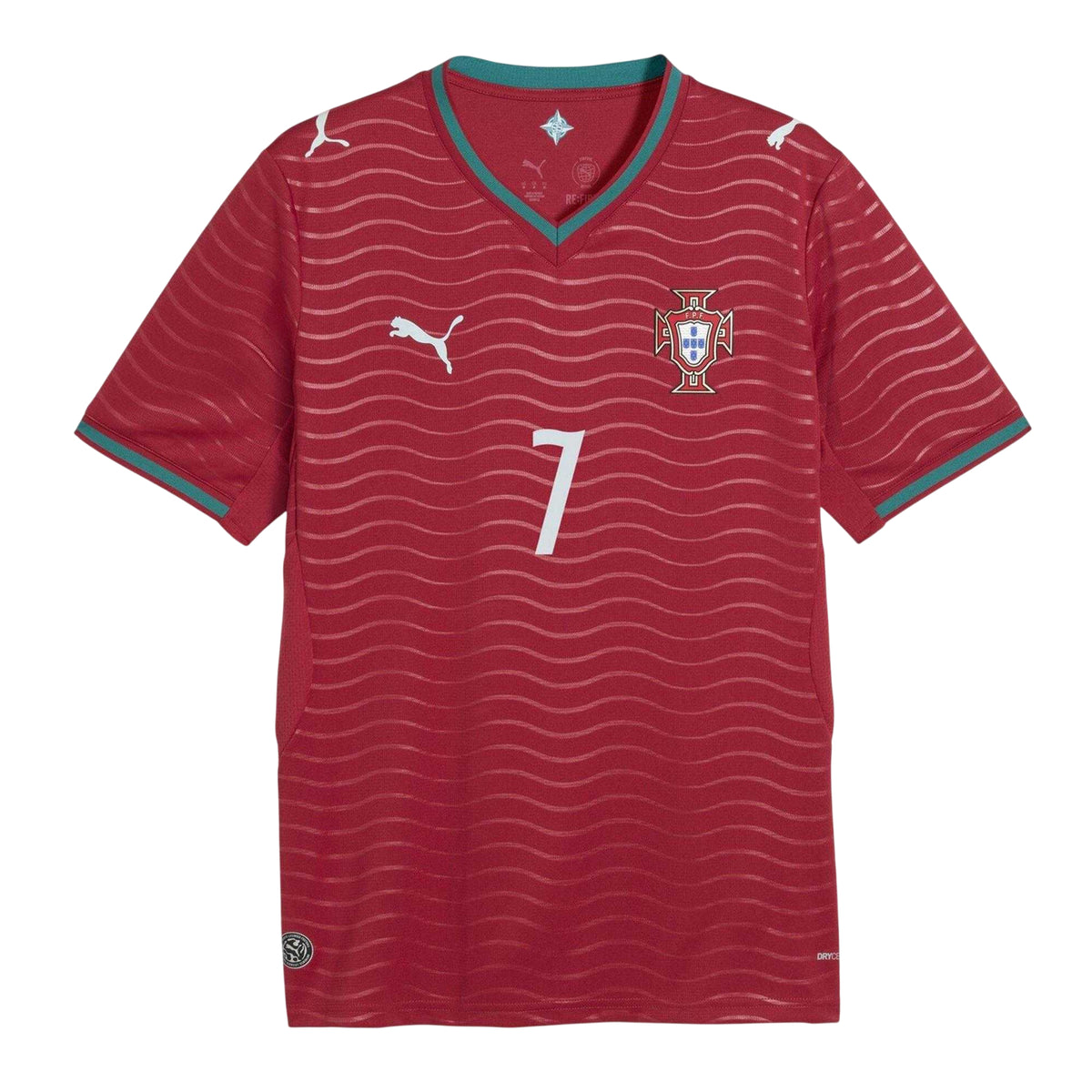 Team Power Red - Front - Puma Mens Ronaldo World Cup 2026 Portugal FC Regular Football Shirt
