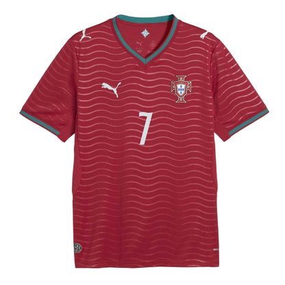 Team Power Red - Front - Puma Mens Ronaldo World Cup 2026 Portugal FC Regular Football Shirt