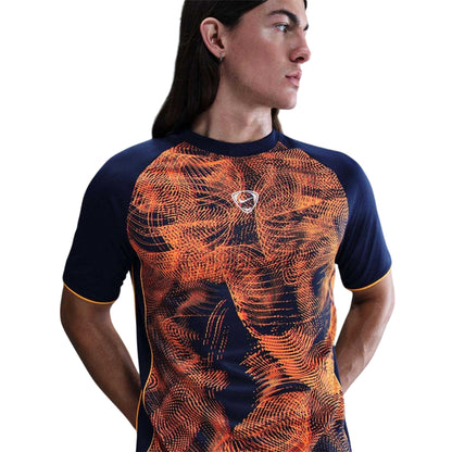 Blue-Orange - Side - Nike Mens Academy Dri-FIT T-Shirt