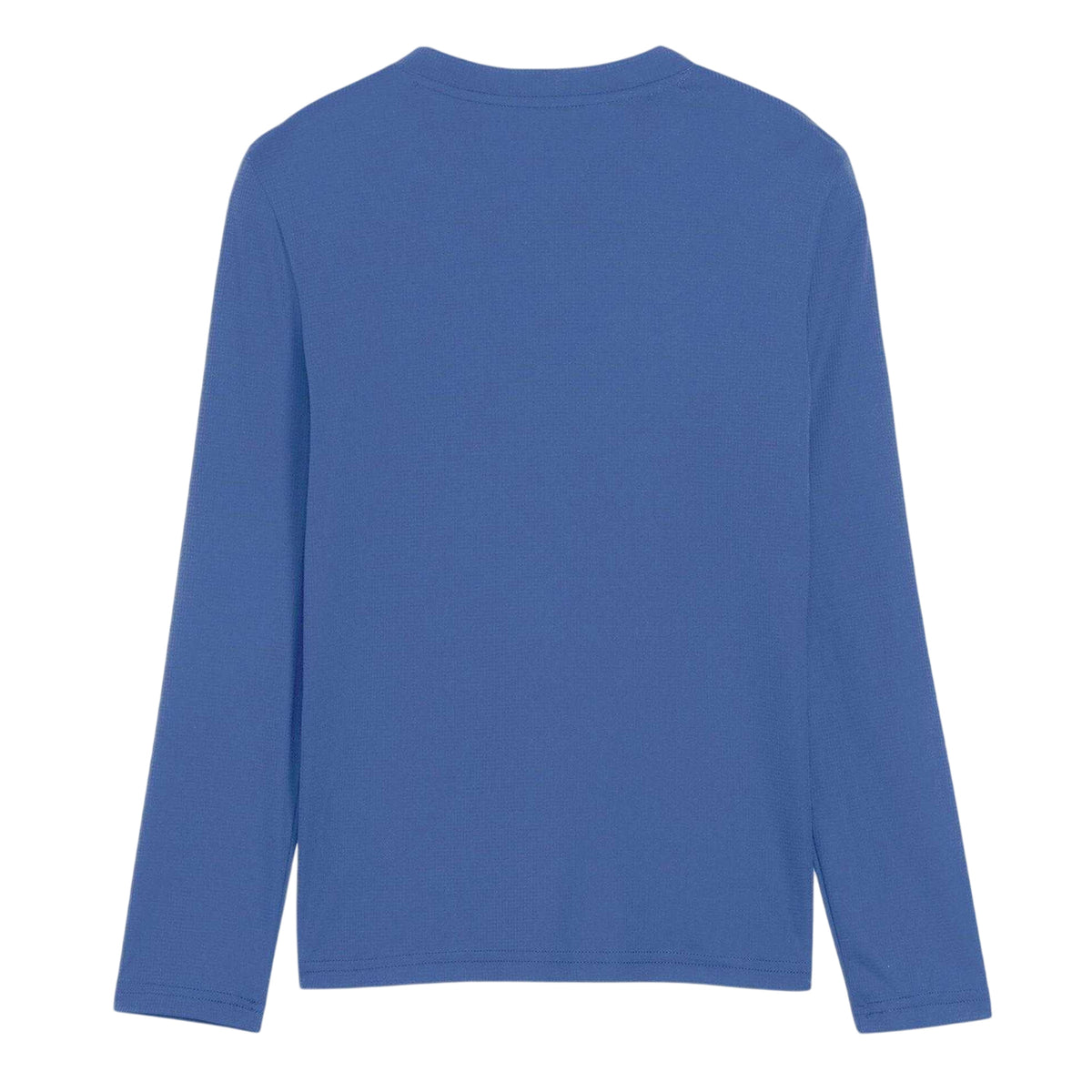 Blue - Back - Puma Childrens-Kids TeamGoal Logo T-Shirt