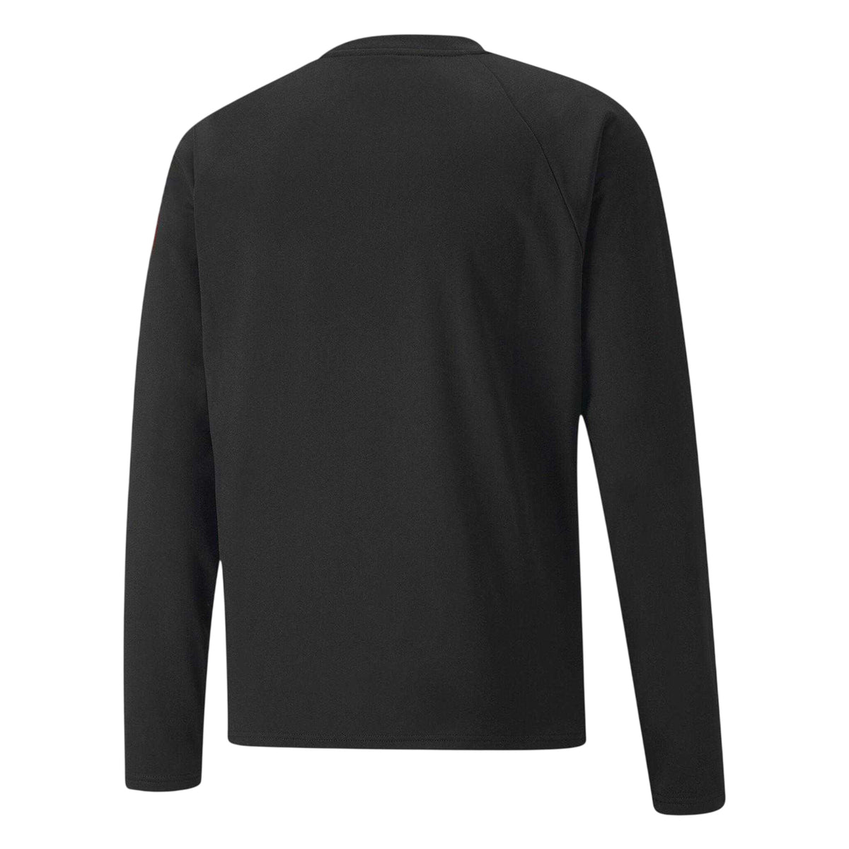 Black-White - Back - Puma Mens TeamLIGA Long-Sleeved T-Shirt