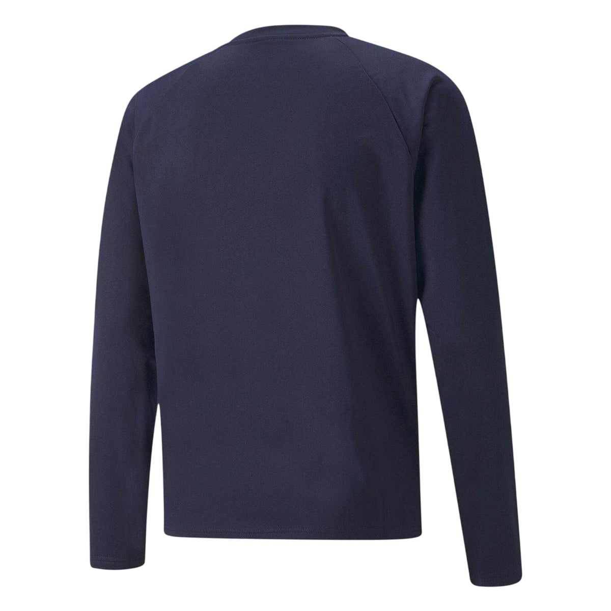 Peacoat Blue-White - Back - Puma Mens TeamLIGA Long-Sleeved T-Shirt