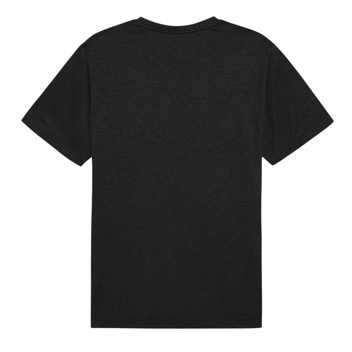 Black Heather - Back - Puma Mens Essentials Logo Regular T-Shirt
