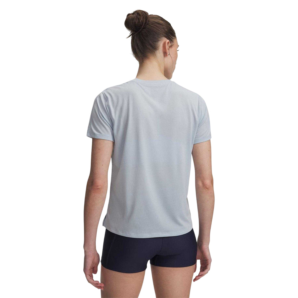 Blue Grey - Back - Under Armour Womens-Ladies Velociti T-Shirt