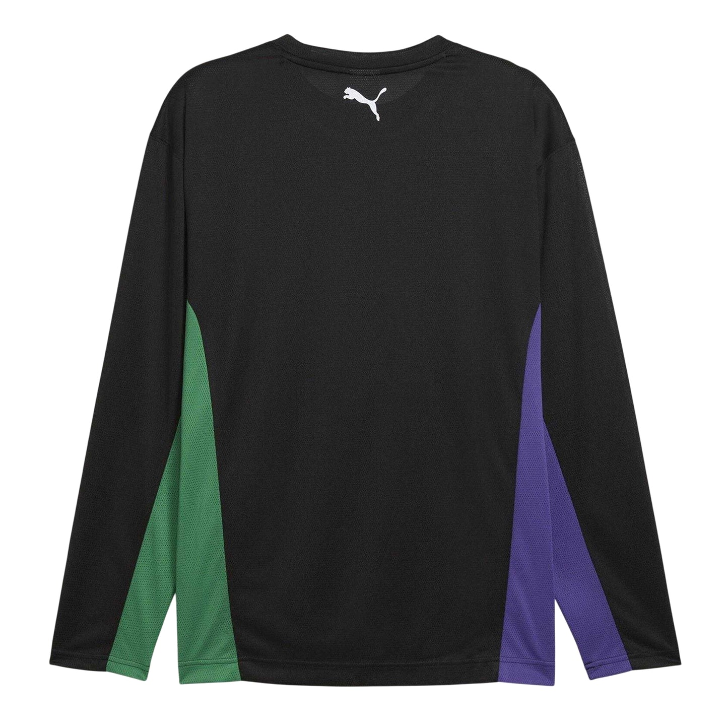 Black - Back - Puma Mens Hoopaverse Shooting Performance Long-Sleeved Top