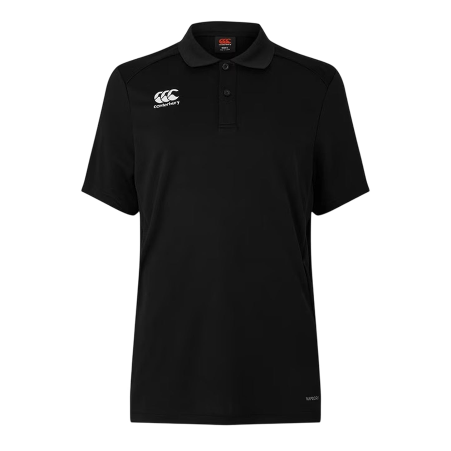 Black - Front - Canterbury Mens Club Dry Polo Shirt
