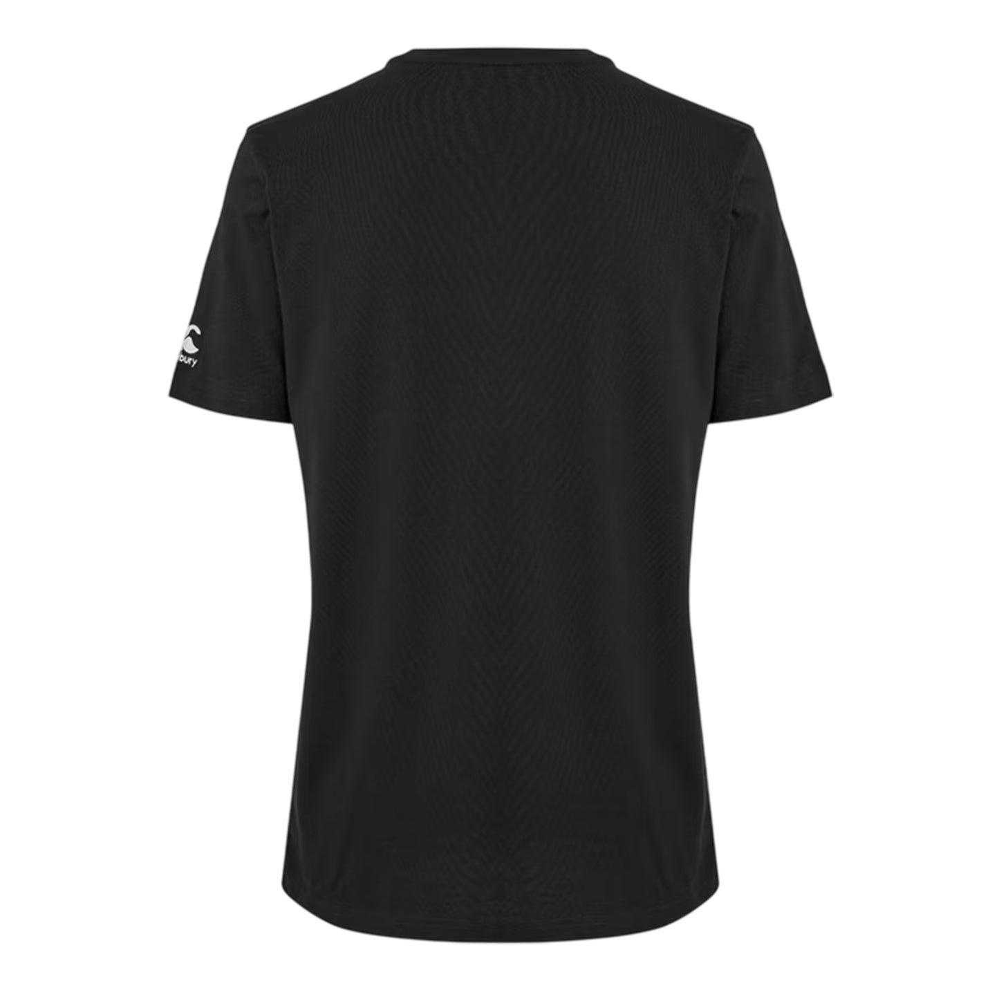 Black - Back - Canterbury Mens Club Dry Rugby T-Shirt