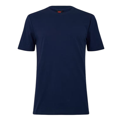 Navy - Front - Canterbury Mens Club Dry Rugby T-Shirt