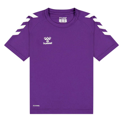 White - Front - Hummel Childrens-Kids T-Shirt