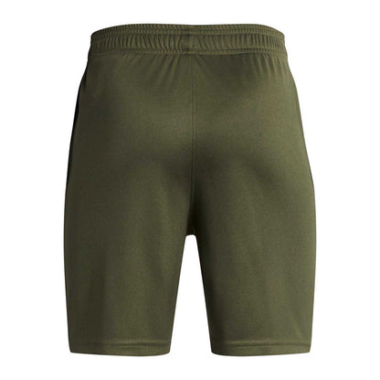 Green - Back - Under Armour Childrens-Kids Tech Elasticated Waist Shorts