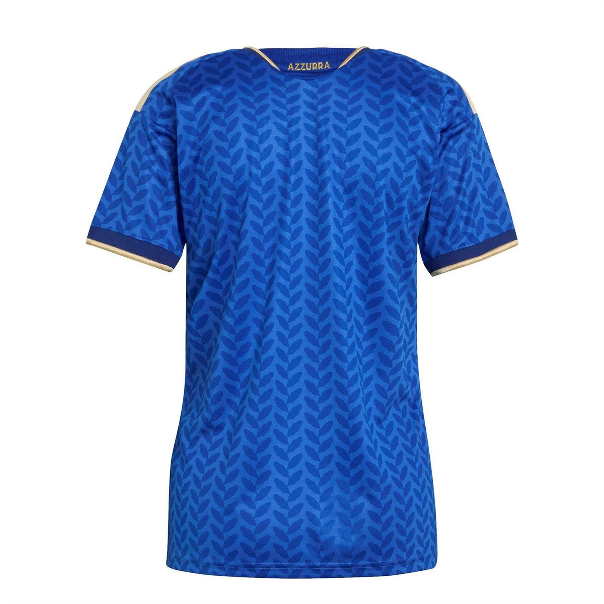 Blue-White - Back - Adidas Womens-Ladies World Cup Italy Football Shirt