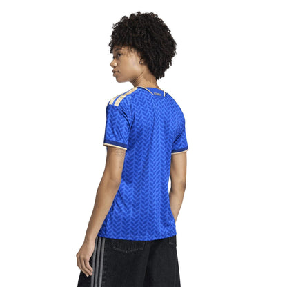 Blue-White - Lifestyle - Adidas Womens-Ladies World Cup Italy Football Shirt