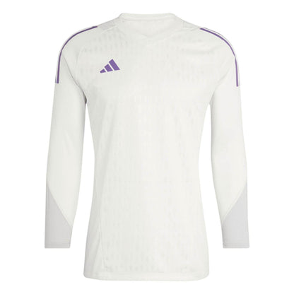White - Front - Adidas Mens T23 Football Goalkeeper Jersey