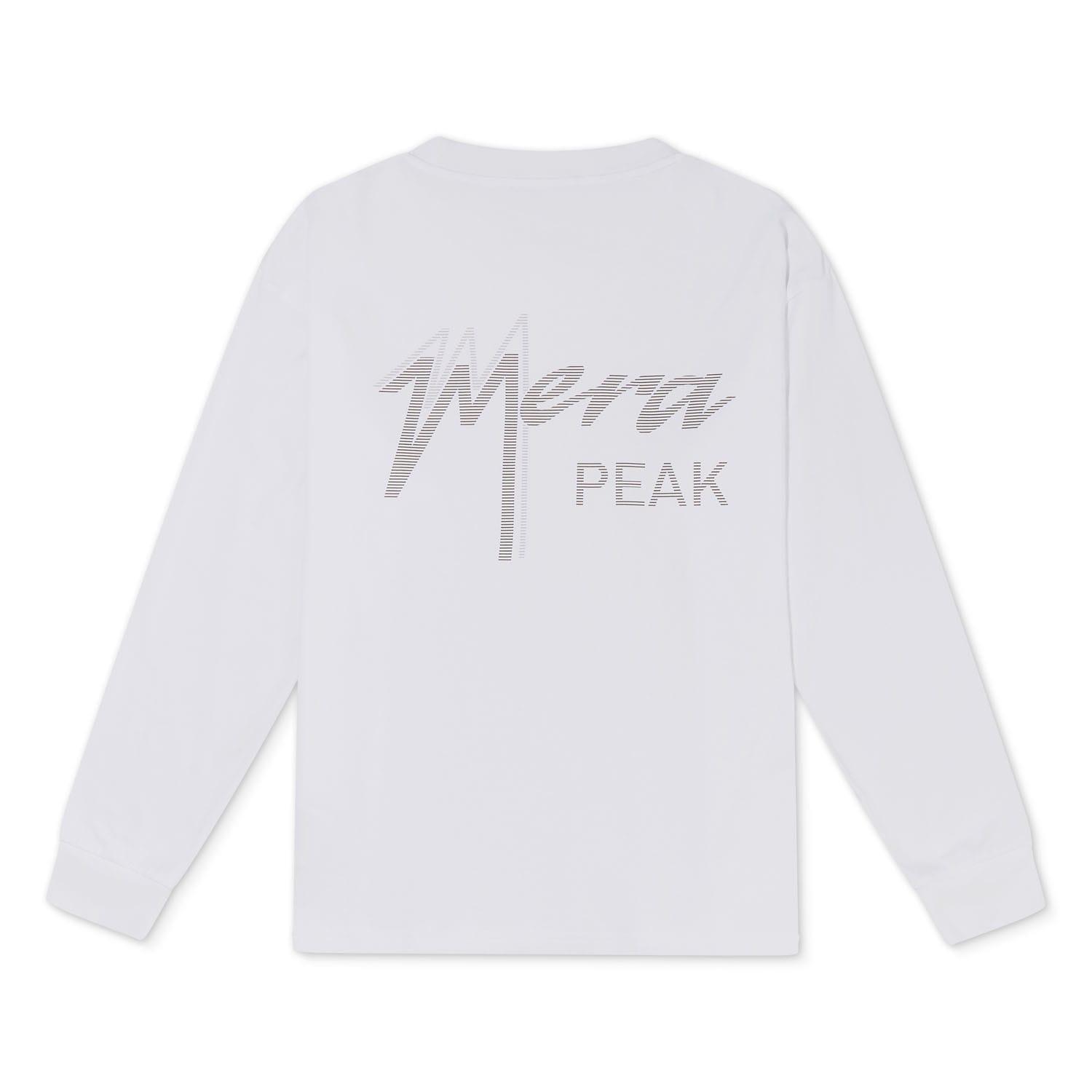 White - Back - Berghaus Unisex Adult Mera Peak Long-Sleeved T-Shirt