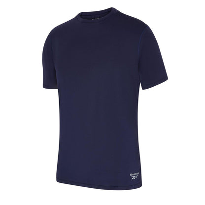 Charcoal-Navy - Side - Reebok Mens Short-Sleeved T-Shirt (Pack of 2)