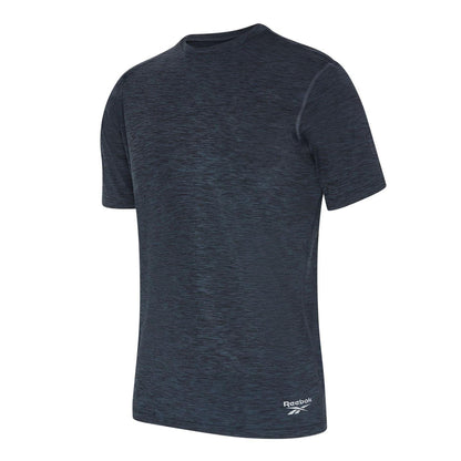 Charcoal-Navy - Lifestyle - Reebok Mens Short-Sleeved T-Shirt (Pack of 2)