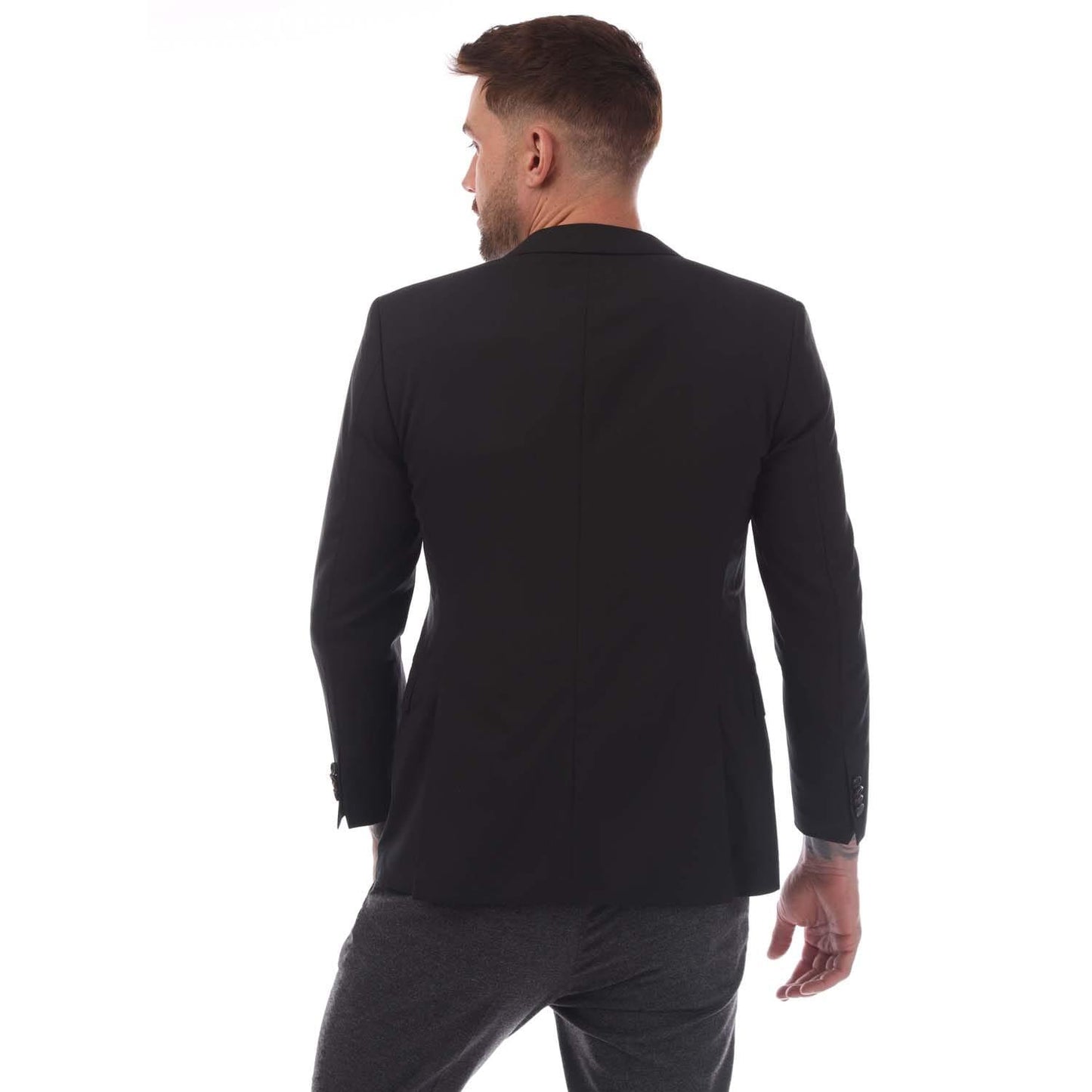 Black - Back - Boss Mens The Rider Blazer