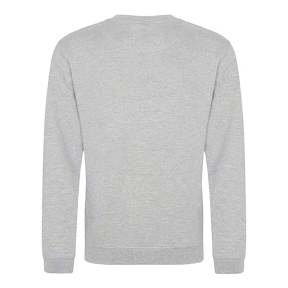 Grey - Back - AWD Unisex Adult Norris Sweatshirt