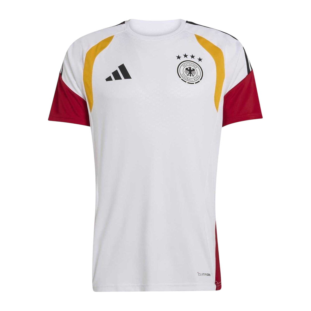 White - Front - Adidas Mens 2026 Germany DFB Training Football Shirt