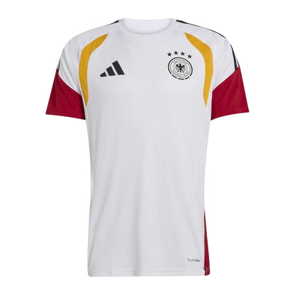 White - Front - Adidas Mens 2026 Germany DFB Training Football Shirt