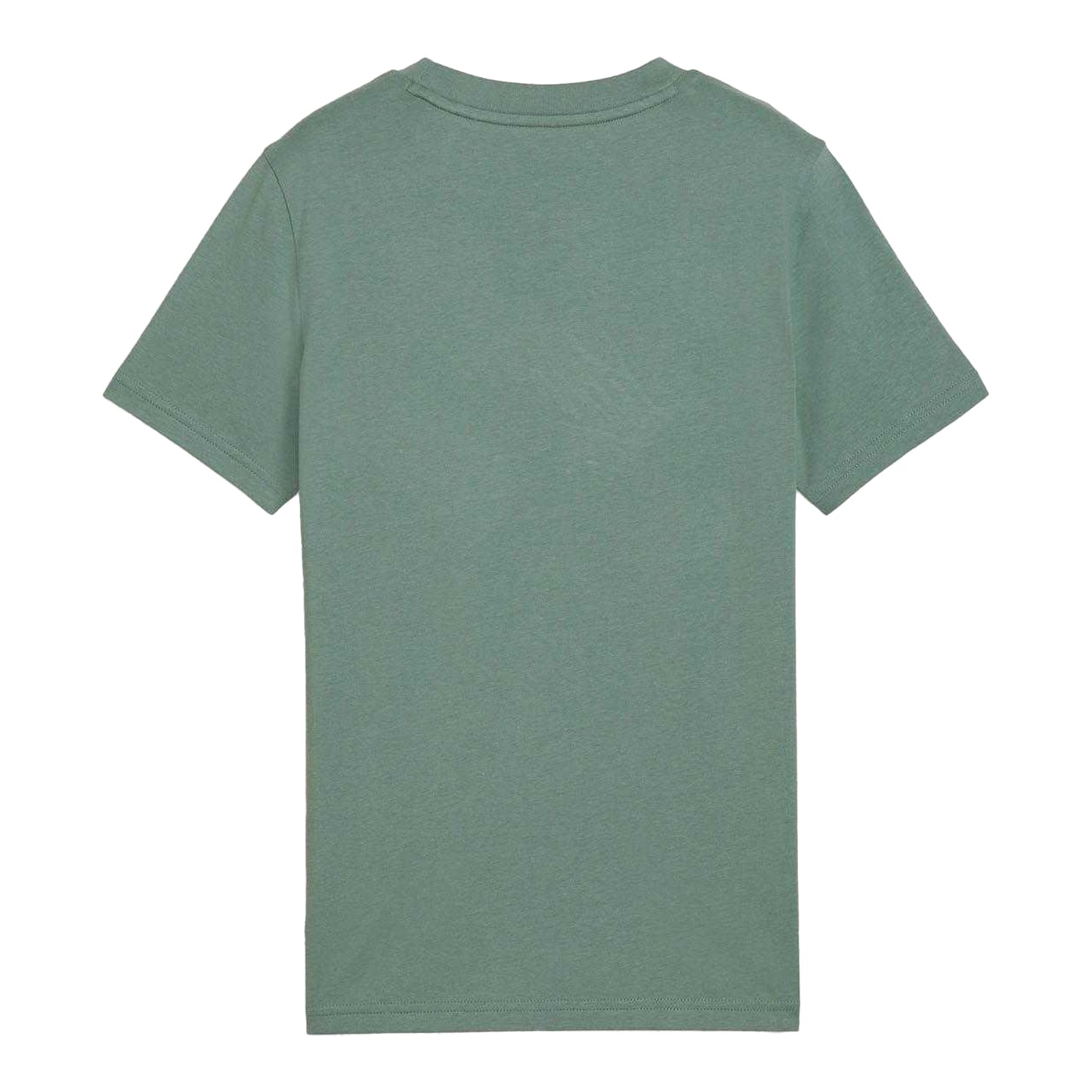 Green - Back - Puma Childrens-Kids Essential Script T-Shirt