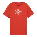 Red - Front - Puma Childrens-Kids Essential Script T-Shirt