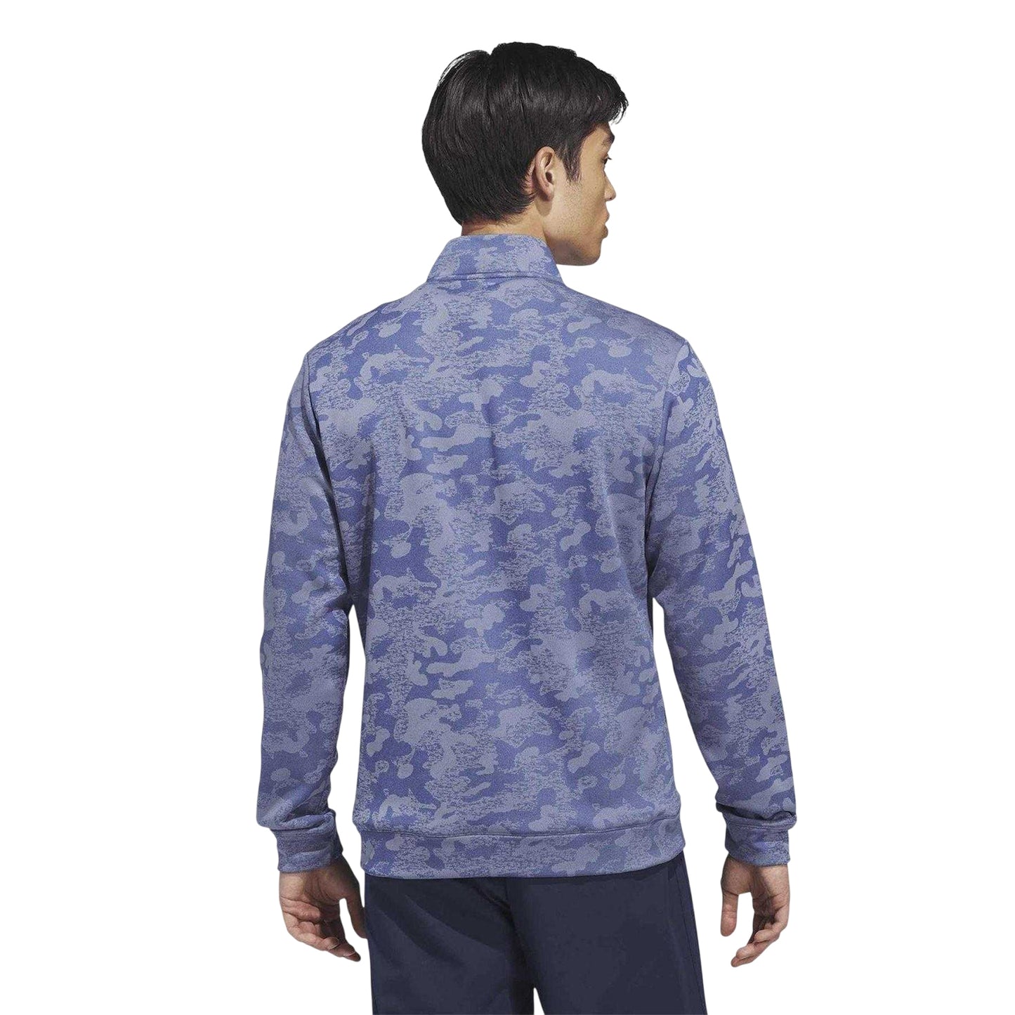Indigo-Lemon - Back - Adidas Mens Ultimate 365 Durable Water Repellent Sweatshirt