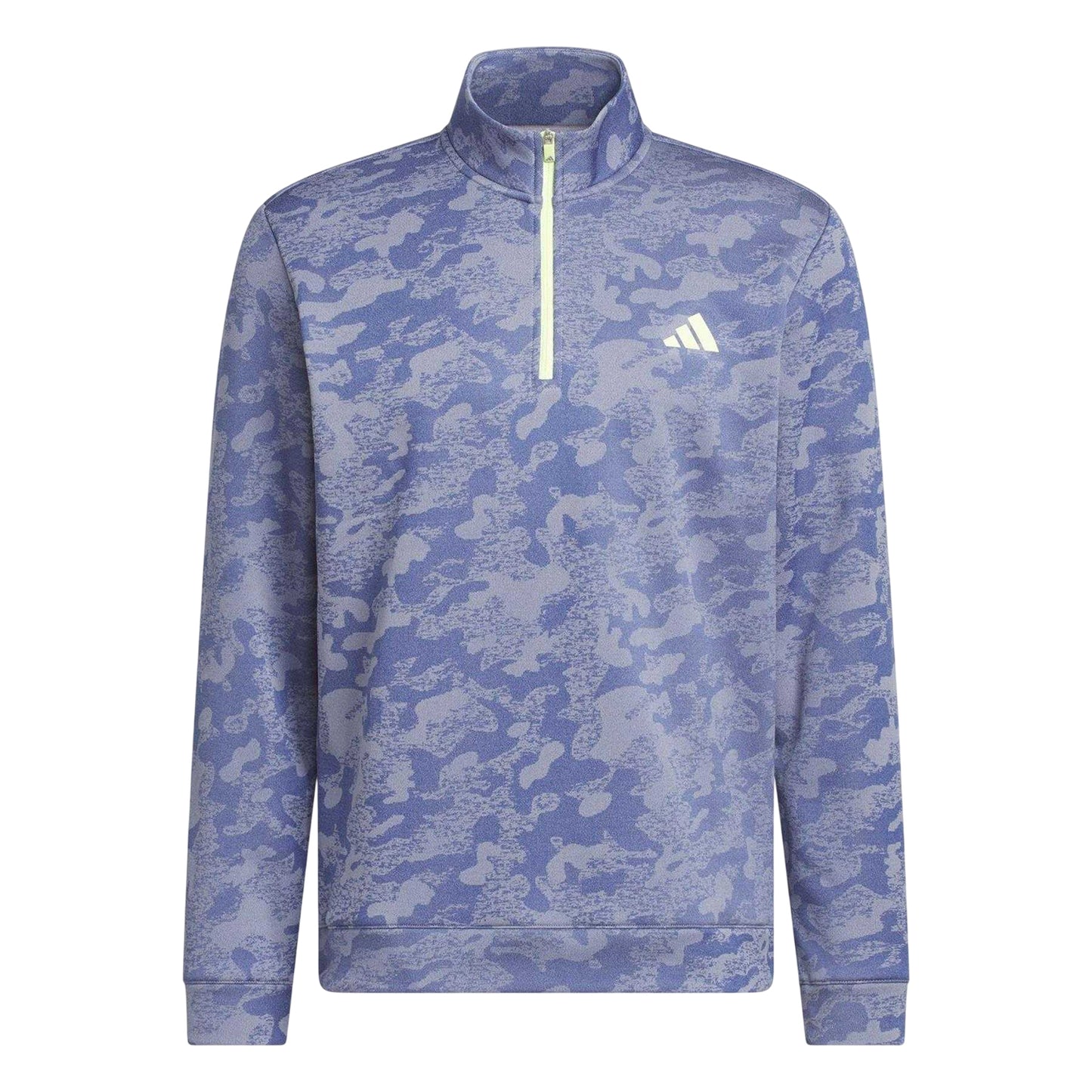 Indigo-Lemon - Front - Adidas Mens Ultimate 365 Durable Water Repellent Sweatshirt