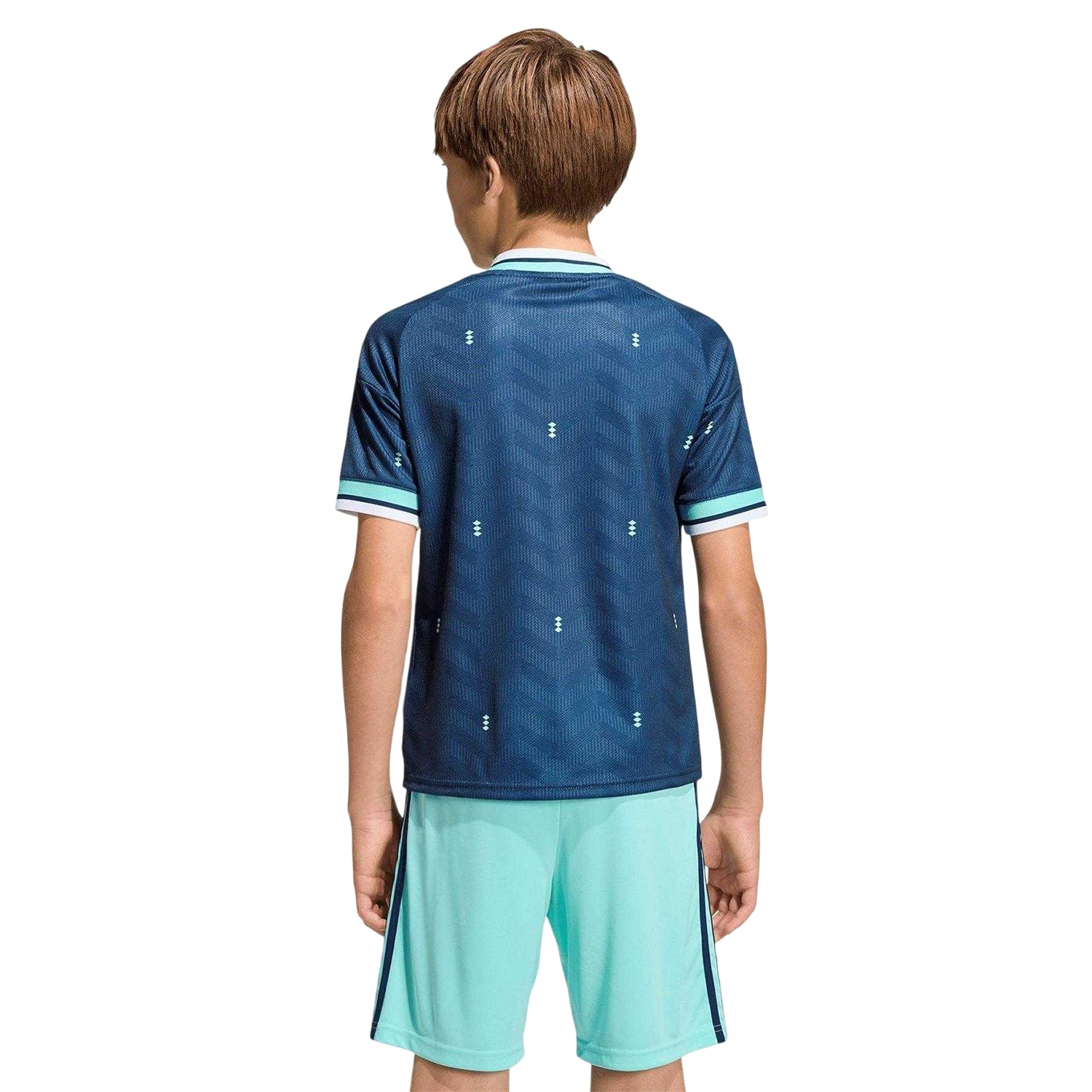 Navy-Black - Back - Adidas Childrens-Kids World Cup 2026 Germany DFB Away Shirt