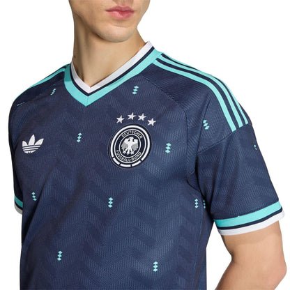 Navy-Black - Pack Shot - Adidas Mens 2026 Germany DFB Away Shirt