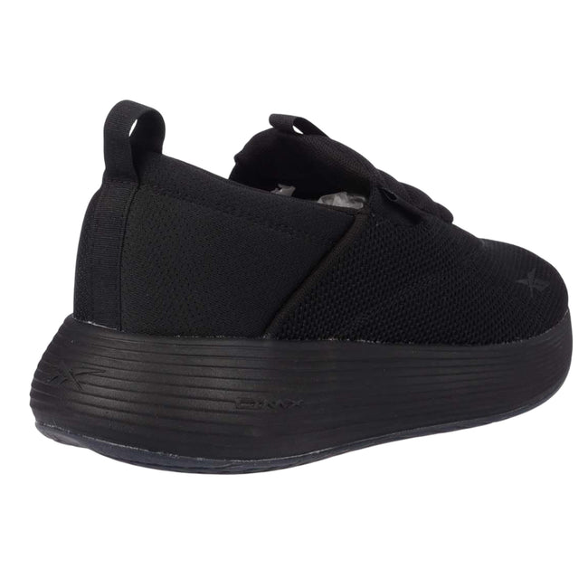 Black-Grey - Back - Reebok Unisex Adult Dmx Comfort Slip-on Trainers