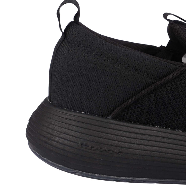 Black-Grey - Close up - Reebok Unisex Adult Dmx Comfort Slip-on Trainers