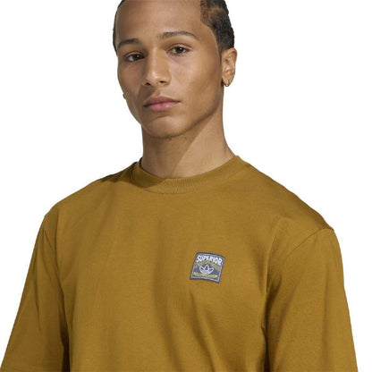 Bronze - Pack Shot - Adidas Mens Wabash Loose Fit T-Shirt