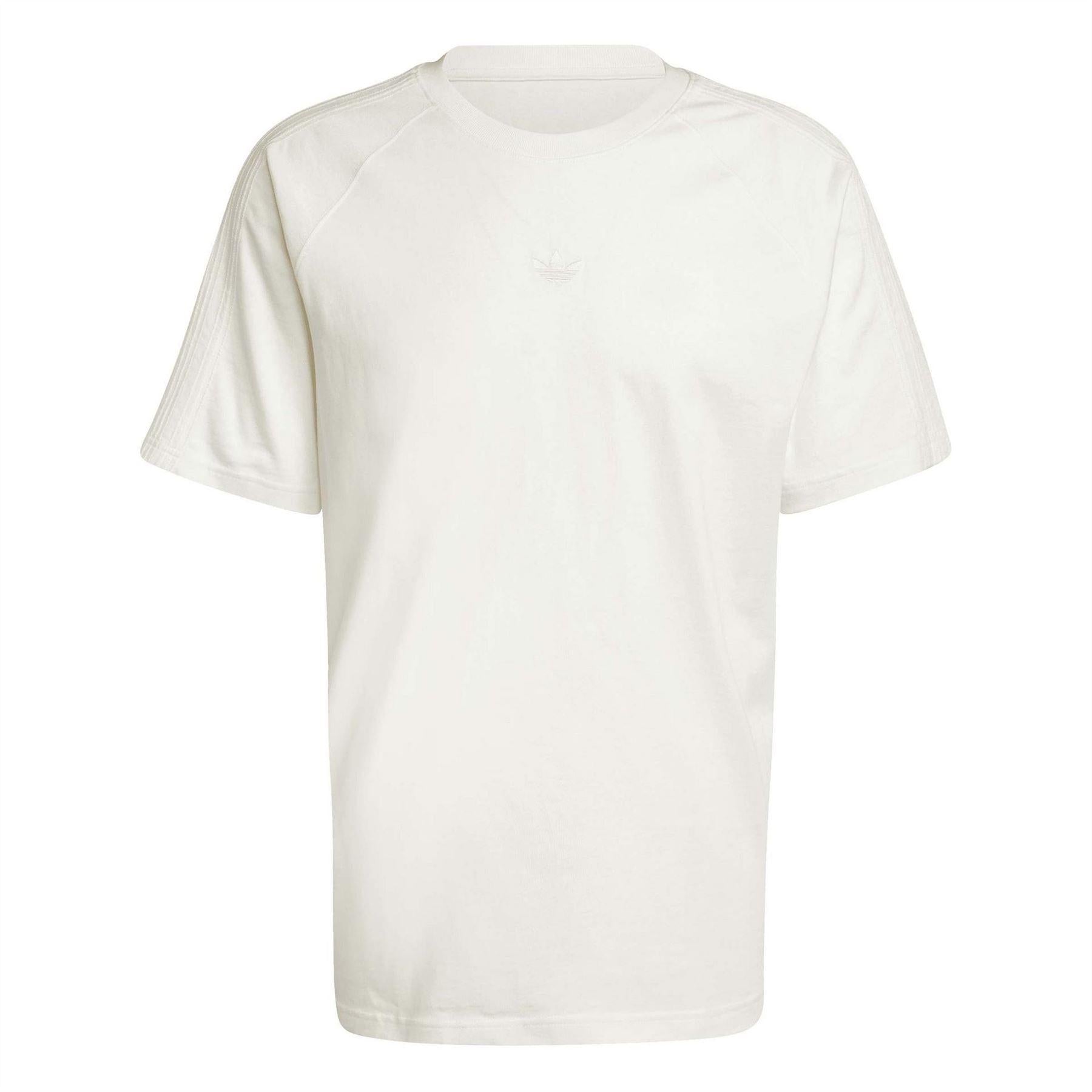 Cloud White - Front - Adidas Mens Originals Premium Loose Fit T-Shirt