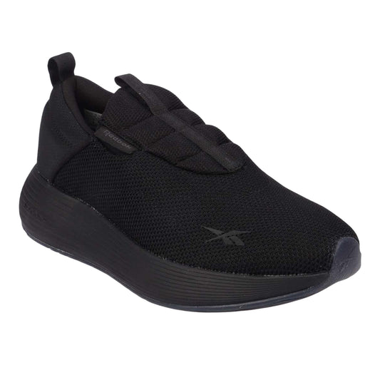 Black-Grey - Front - Reebok Unisex Adult Dmx Comfort Slip-on Trainers