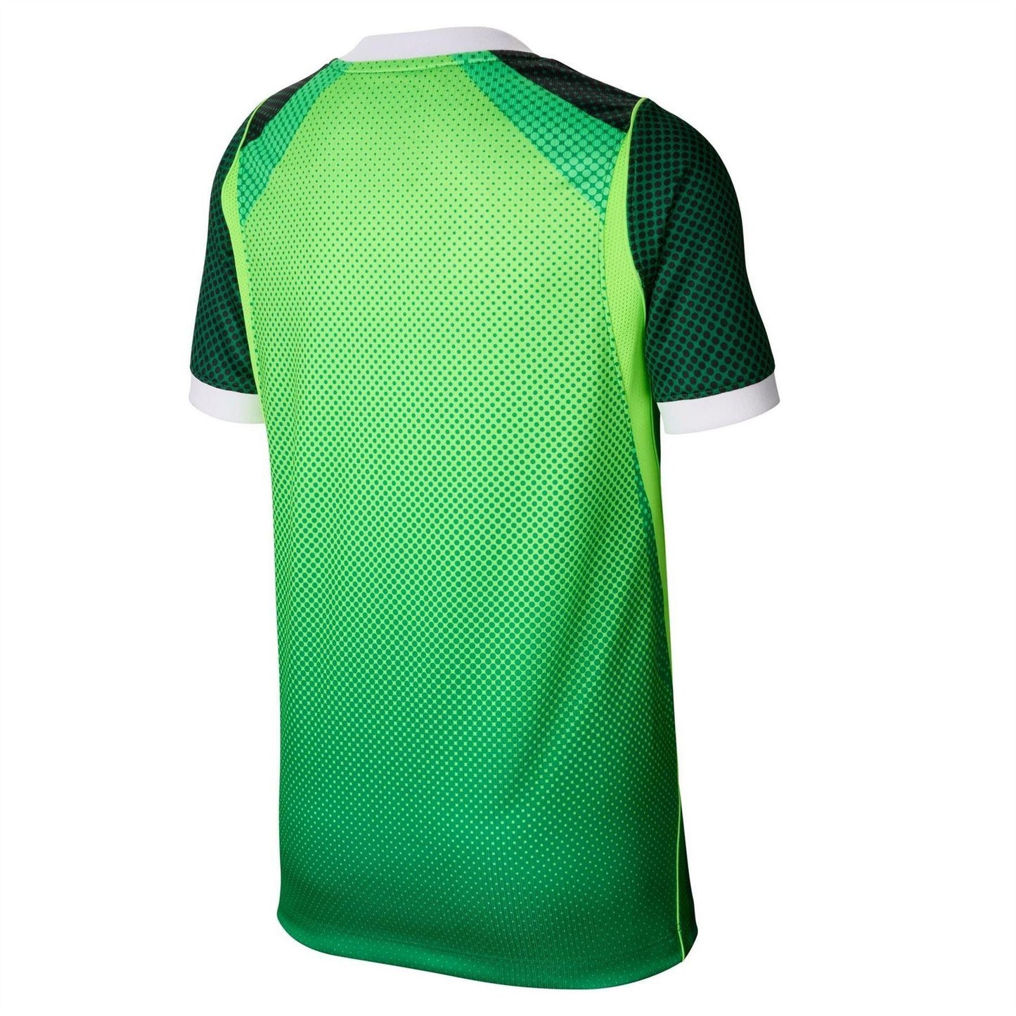 Green-White - Back - Nike Childrens-Kids Fifa World Cup 2026 Nigeria FC Home Shirt