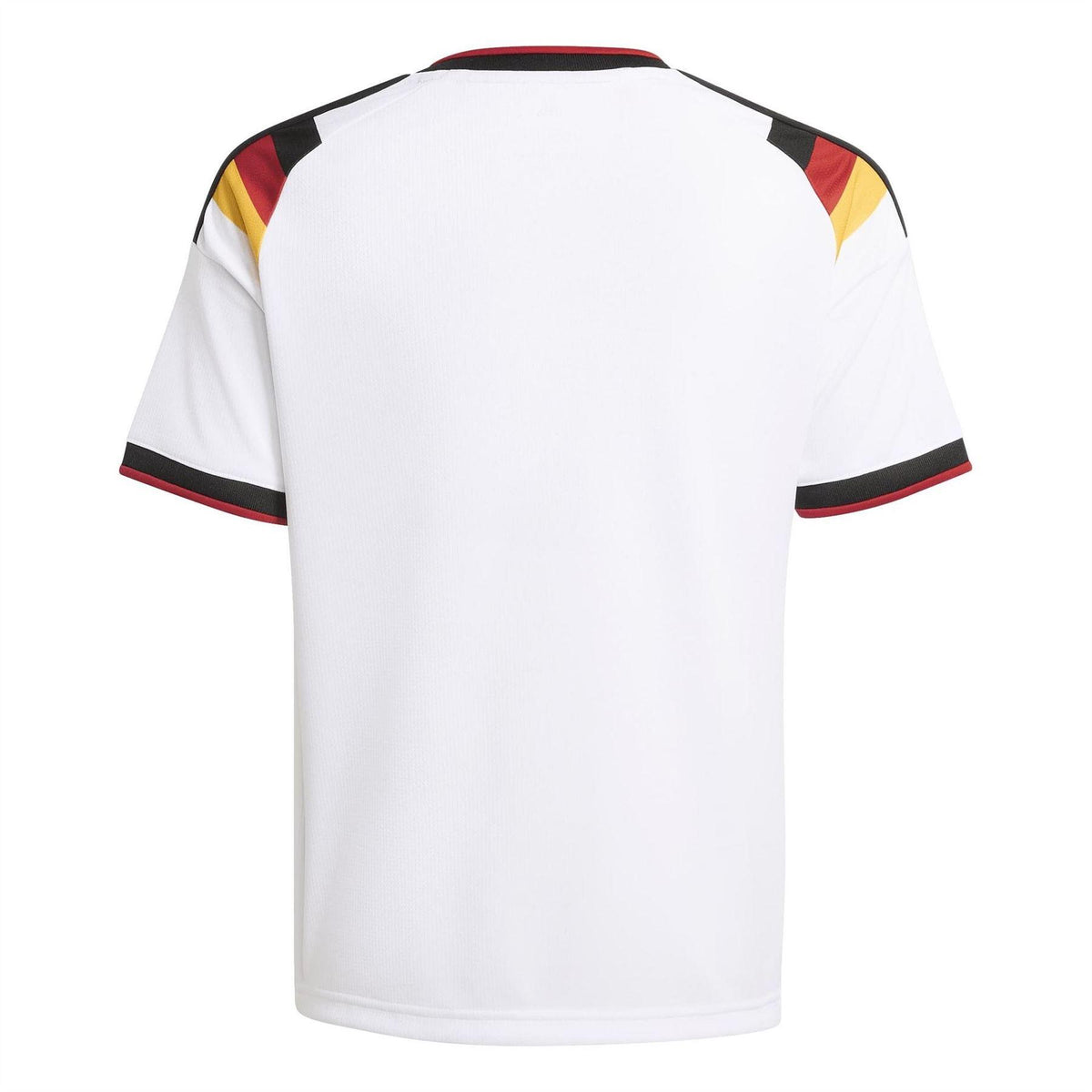 White-Black - Back - Adidas Childrens-Kids World Cup 2026 Germany DFB Home Shirt