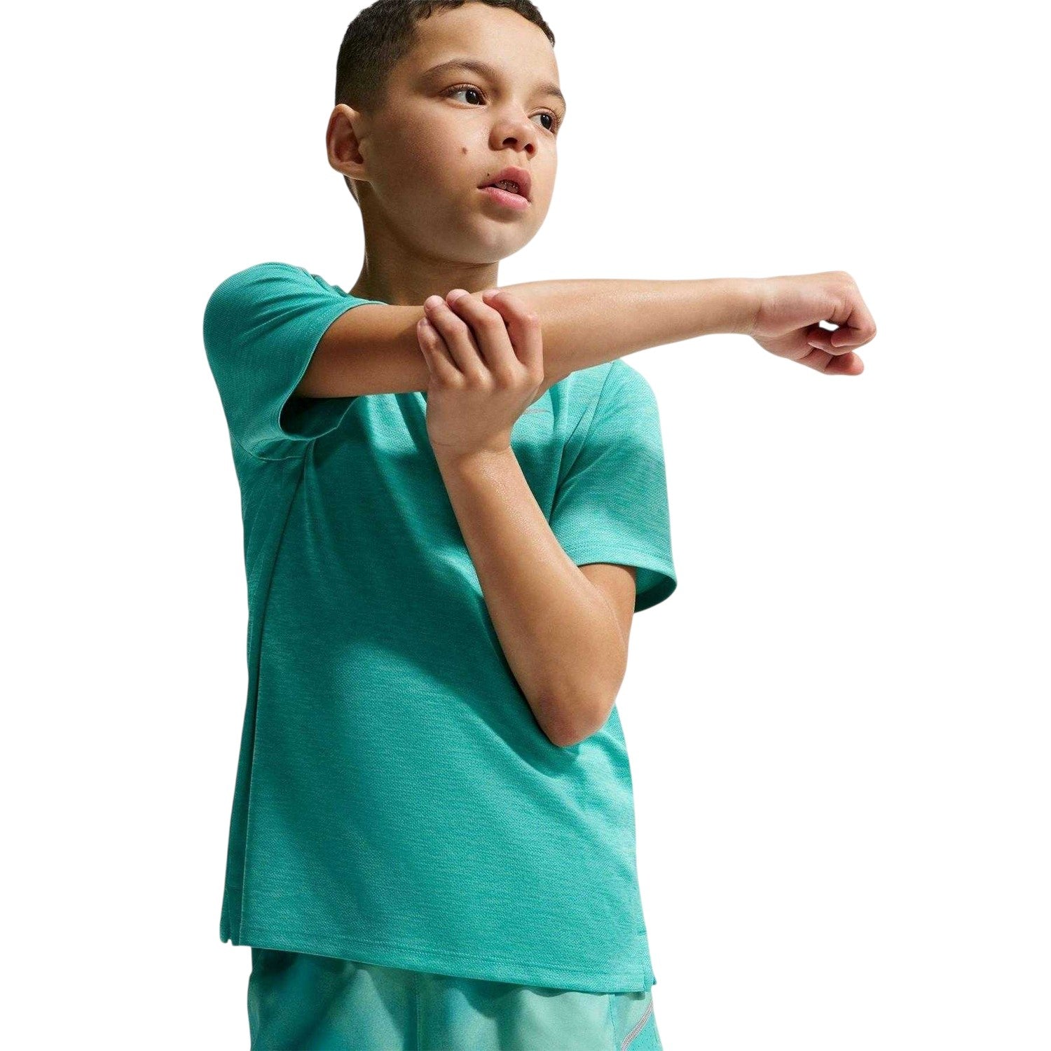 Dusty Cactus - Side - Nike Childrens-Kids Performance All-Over Print Running Shorts