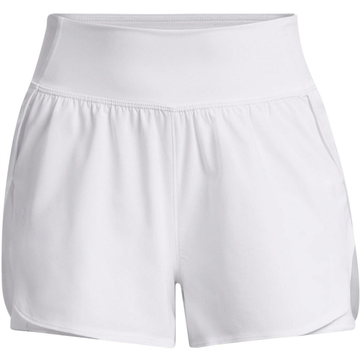 White - Front - Under Armour Womens-Ladies Vanish 2 in 1 Running Shorts