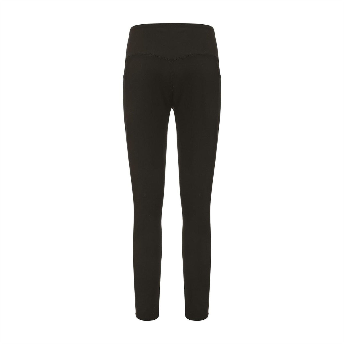 Brown - Back - LA Gear Womens-Ladies Essential Side Pocket Leggings