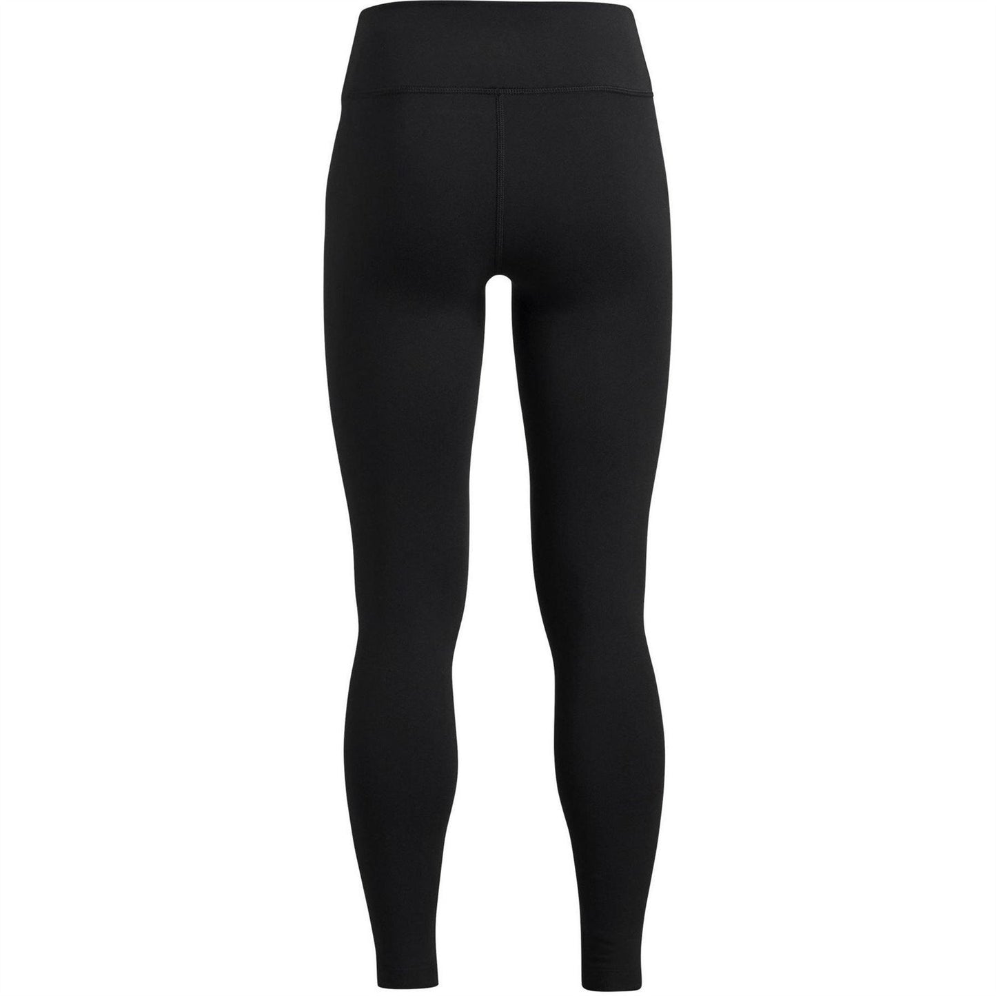 Black-Grey - Back - Under Armour Childrens-Kids Motion Leggings