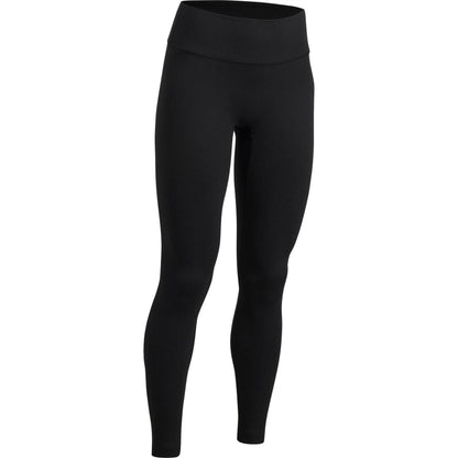 Black-Grey - Side - Under Armour Childrens-Kids Motion Leggings