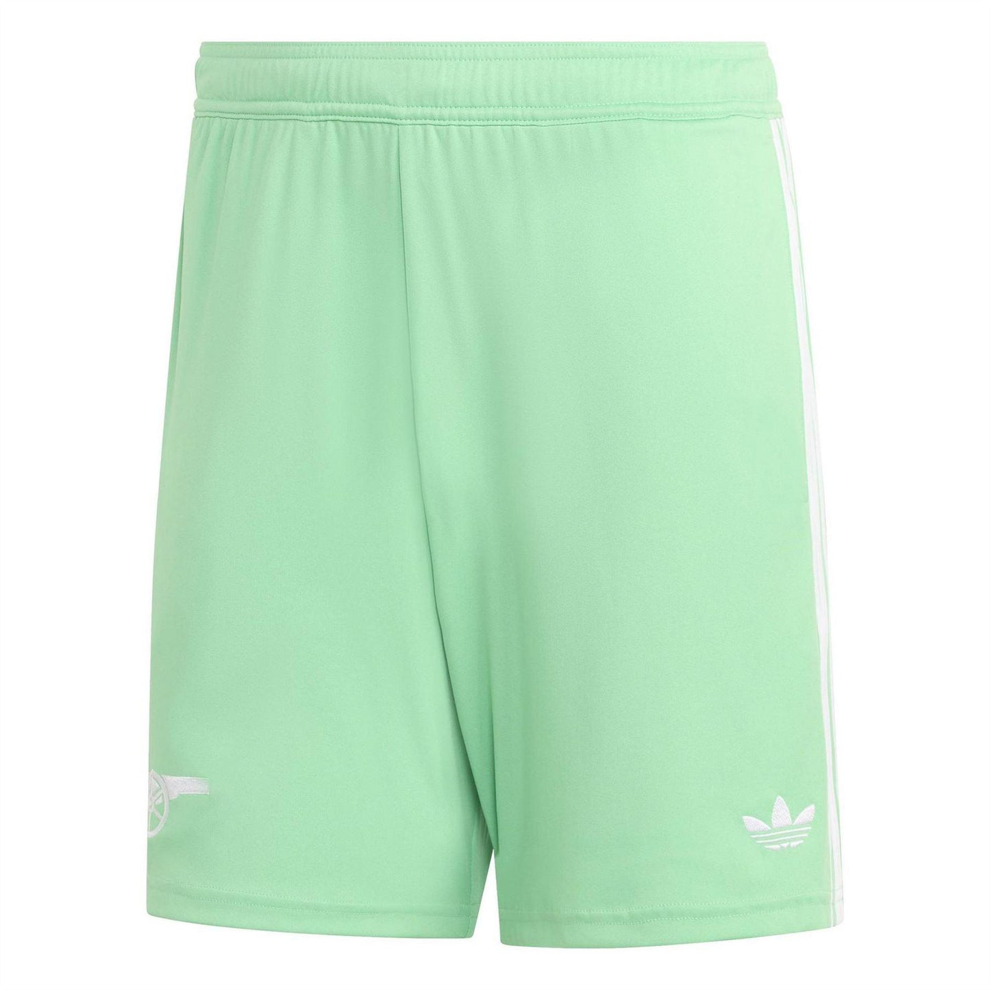 Green-White - Front - Adidas Mens Arsenal FC Goalkeeper Shorts