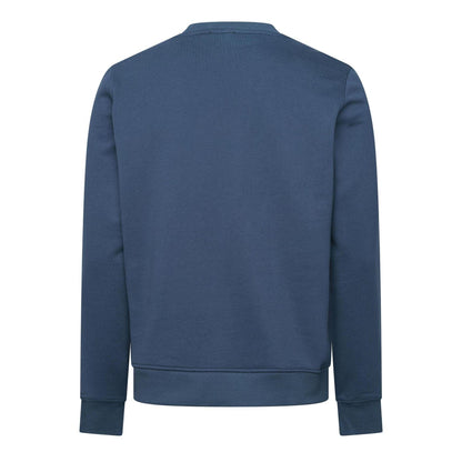 Total Eclipse - Back - Diesel Mens Indigo-Out Logo Sweatshirt