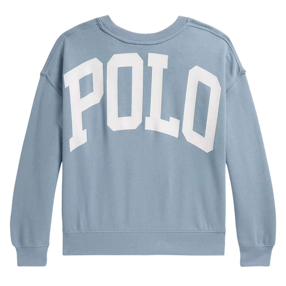 Estate Blue - Back - Ralph Lauren Childrens-Kids Back Logo Crew Neck Sweatshirt