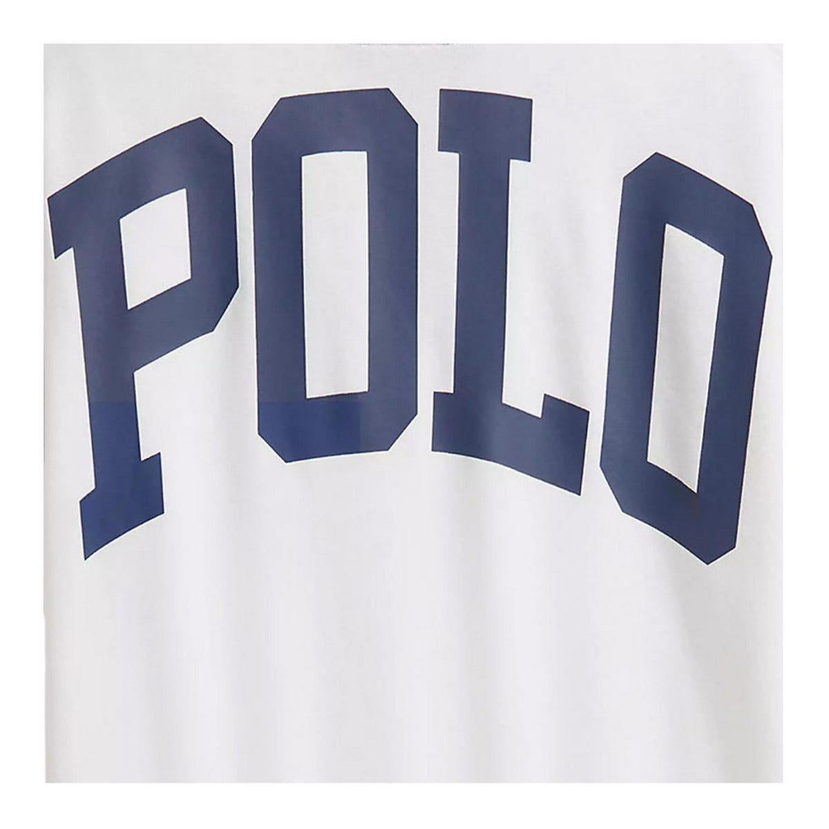 White - Side - Ralph Lauren Childrens-Kids Back Logo Crew Neck Sweatshirt